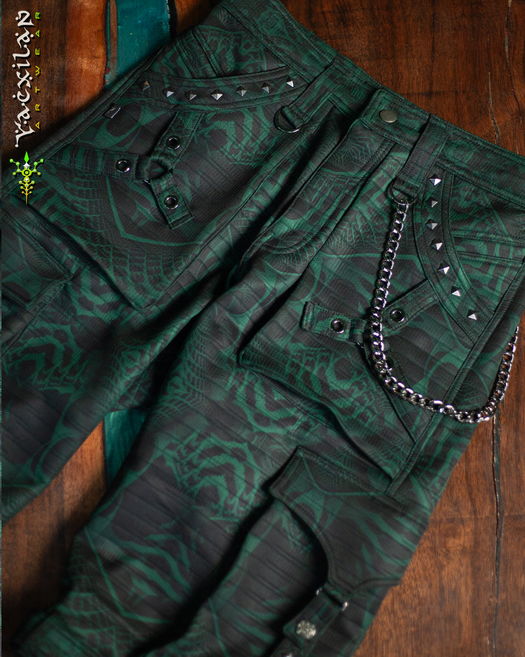 Corsaire Men / Punk Baggy Pockets High Tech - Bottlegreen FOREST SANDOKAN